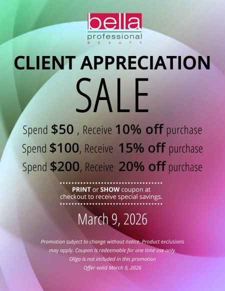 Client Appreciation Sale